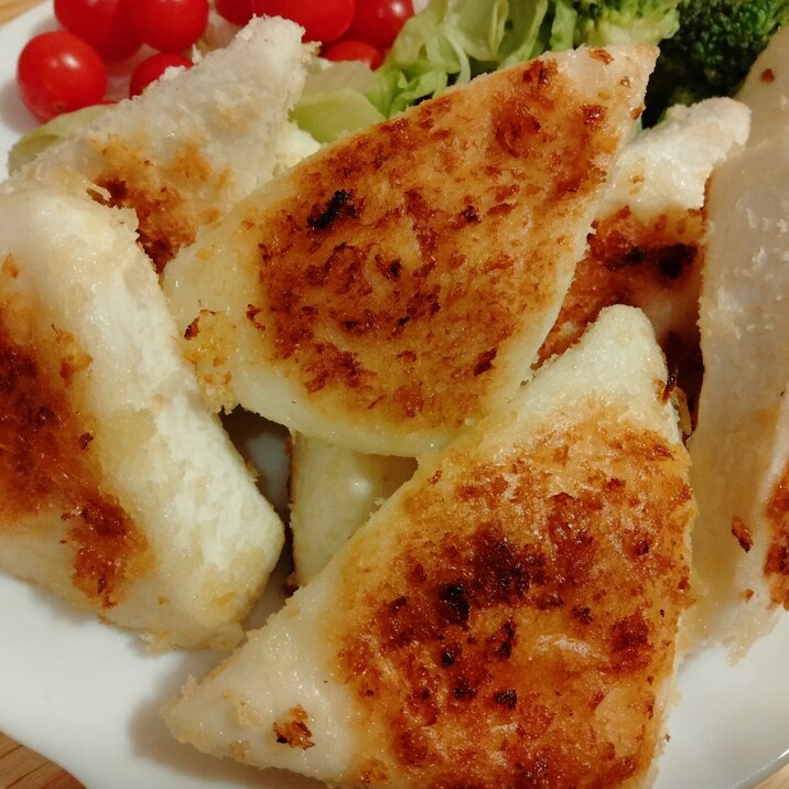 はんぺんのパン粉焼き